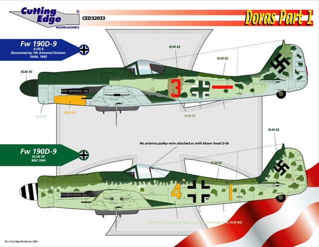 F-100D Decal Preview by Brett Green (Cutting Edge 1/32)